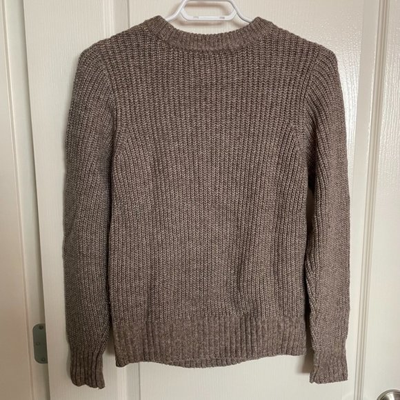 Abercrombie & Fitch Brown Cable Knit Sweater - Picture 4 of 5